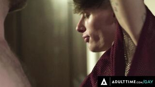 ADULT TIME - Upset Twinkie Cyrus Stark & Hunk Mature Bf Caden Jackson Have Anal Swap Sex! FACIAL