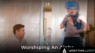 ADULT TIME - Heterosexual Jock Kyler Drayke Feels Generous Enough To Plowed His Shy Homosexual Buddy Jack Hunter
