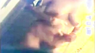 Hidden cam footage my saggy Granny 68