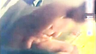 Hidden cam footage my saggy Granny 68