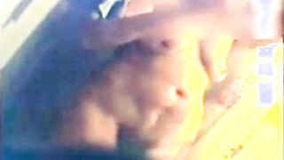 Hidden cam footage my saggy Granny 68