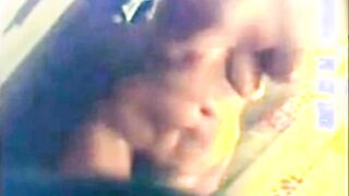 Hidden cam footage my saggy Granny 68