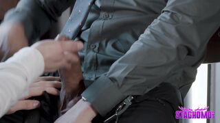 Corporate Executive Operator fucks twink!