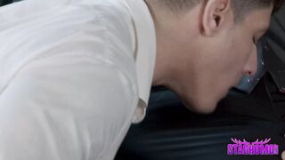 Corporate Executive Operator fucks twink!