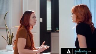GIRLSWAY - Ginger Besties Aidra Fox & Kenna James Have Passionate Sex After Aidra's Rough Breakup