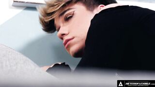 HETEROFLEXIBLE - Dominant Muscle Daddy Manuel Skye DESTROYS Femboy Jordan Lake's Holes! FULL SEX TAPE