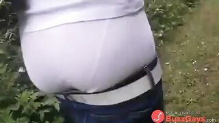 Outdoor Twink Amateur Sagg-Vid