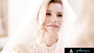 GIRLSWAY - Emotional milf Julia Ann Fucks Her Bride-To-Be Step-Daughter Carolina Sweets 1 Last Time
