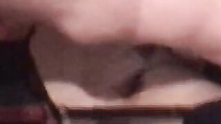 3 Guys Bareback Fuck Amateur MILF in Stockings