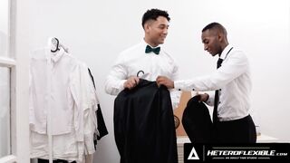 HETEROFLEXIBLE - Vulgar Jocks Kenzo Alvarez & Kai Taylor Nailed Before Joining Abstinent Girlfriends
