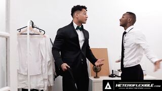 HETEROFLEXIBLE - Vulgar Jocks Kenzo Alvarez & Kai Taylor Nailed Before Joining Abstinent Girlfriends