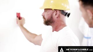 HETEROFLEXIBLE - Freaky Twinkie Gets Passionately Assfucked By Flirty & Curious Construction Worker