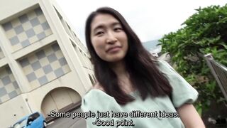 Lonely Japanese ex-wife pharmaceutical researcher onsen tryst