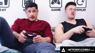 HETEROFLEXIBLE - Rocky Vallarta Is Visited By Next Door Clark Delgaty, Ends Up Getting ANAL CREAMPIED