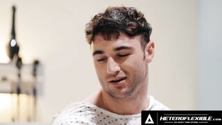 HETEROFLEXIBLE - Pervert Doctor Dakota Payne Starts Jerking Off During Michael Boston Prostate Exam