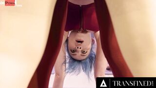 TRANSFIXED - DYKE TRANSGENDER EMMA ROSE'S HOTTEST SCENES! DOGGY, DOUBLE PENETRATION, THREE-WAY...