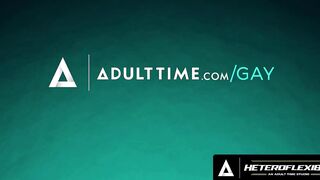 HETEROFLEXIBLE - Str8 Stud Dalton Riley Discovers How Crazy Hot A Man's Butt Feels! Beaux Banks CREAMPIED