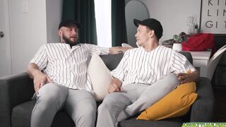 Ethan Chase and Crush Daddy cramped their cocks