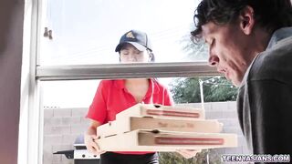 Jay Romero and Rion King wants some pizza and Ember