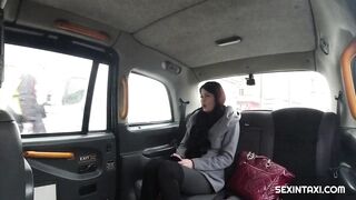 Slim red haired shows how to suck