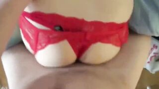 Red Head women sex into pov