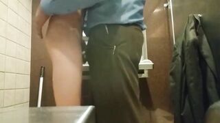 Ambushing Secretary Into The Toilet