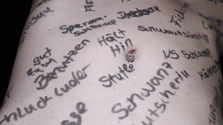 Whore inscription