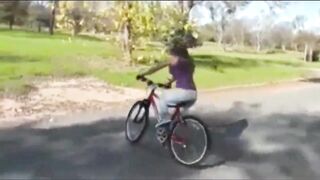 Outdoors Hand Job