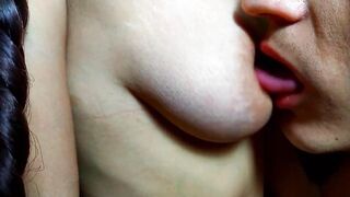 Juicy nipple suckig