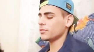 Big Cock Bareback Blowjob While Gaming