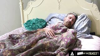 OUT OF THE FAMILY - Super sluts Into Stocking Vanessa Sky Gets Her Tight Booty Plumbed By Her Stepdad