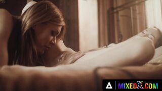MIXEDX - goddess milf Kitana Lure Dominates Beauty Kate Quinn To Eat Her Soak Snatch Until She Ejaculates