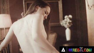 MIXEDX - goddess milf Kitana Lure Dominates Beauty Kate Quinn To Eat Her Soak Snatch Until She Ejaculates