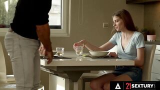 21 SEXTURY - Thin Goddess Lana Lelani Gets Her Soak Snatch Boned Inside Doggy Style