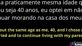 Fake-nephew called a 40-year-old lady to have “fun” at night - AmoPornoBR