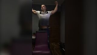 Fitness Hunk Jerks Off Solo