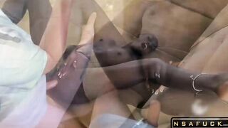 SKINNY African Queen BELLA comes BACK FO