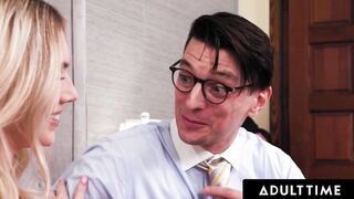 ADULT TIME - Lonely Hoe Rebel Rhyder Gets Over Breakup With GANG BANG BUKKAKE From Long Cock DILFS!