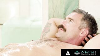 NURU GRIND - Luckiest Man Gets Bombshell Nuru With Crazy Hot Masseuses Dana DeArmond And Whitney Wright