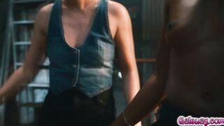 Battling it out with lesbian sex instead