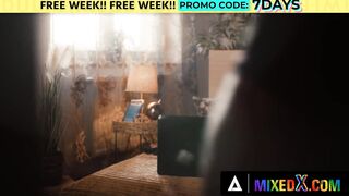 MIXEDX - 3 Goddess Stepsisters Enjoying Their Last Day With A Beauty 3Some