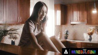 MIXEDX - 3 Goddess Stepsisters Enjoying Their Last Day With A Beauty 3Some