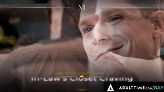 ADULT TIME - Heterosexual Dude Brock Kniles Destroys Hungry Bottom Devin Franco's Booty! ANAL CUMSHOT!