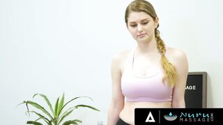NURU STROKES - mom Lauren Phillips Swaps Places With Nuru Masseuse To Plowed Her Stepson! FULL TAPE