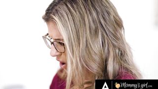 MOMMY'S SLUTS - Vulgar Laney Grey Finger Bang & Eats Her Stuck mom Cory Chase's Vagina for Snooping Around