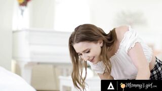 MOMMY'S SLUTS - Vulgar Laney Grey Finger Bang & Eats Her Stuck mom Cory Chase's Vagina for Snooping Around