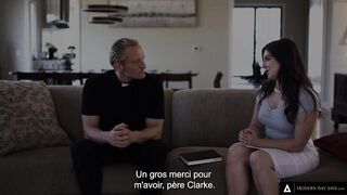 MODERN-DAY SINS - Huge Penis Priest Takes Naive Teenagers's Anal Virginity! French Subtitles