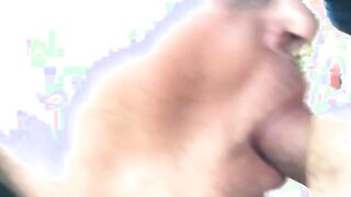 Lucky Sunday: Outdoor Bear Blowjob