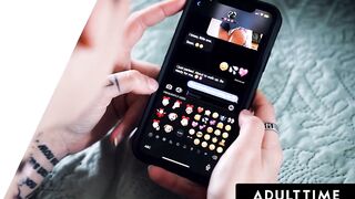 ADULT TIME - Submissive Webcam Damage Gets DOMINATED AND NAILED TO SQUIRTING ORGASM By Burly Stud!