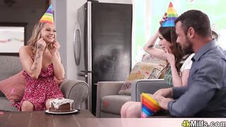 Bday present for her hungry MILF pussy